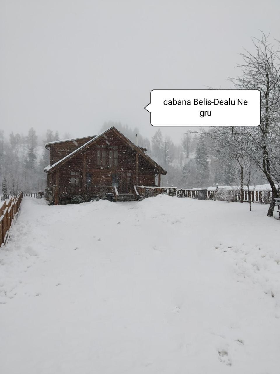 Cabana Belis Dealu Negru Eksteriør bilde
